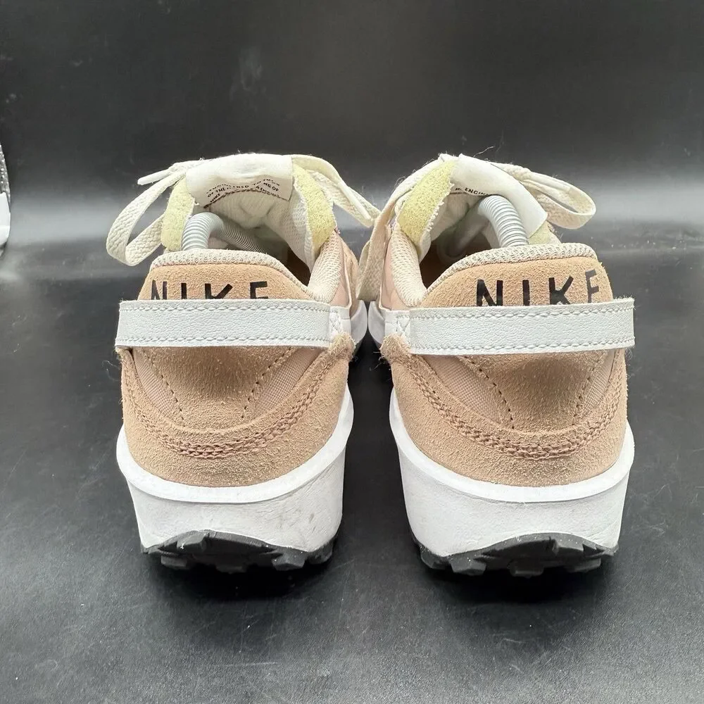 Nike Women's Pale Pink and White Athletic Sneakers